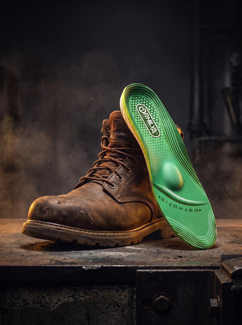 High Arch Support Work Boot Insoles