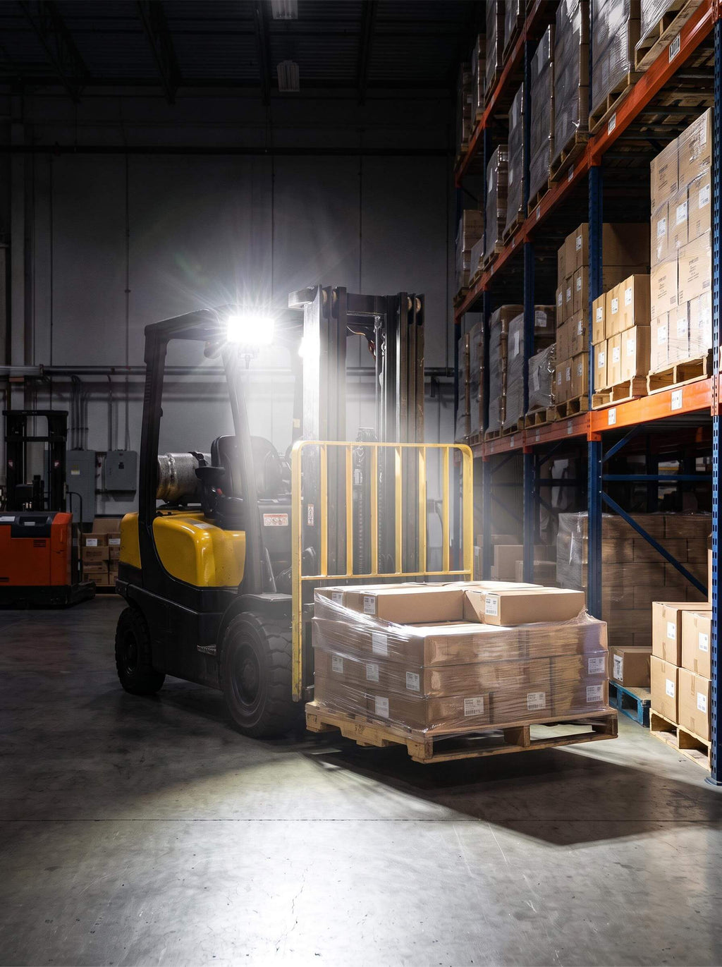 4.3-Inch 150° LED Forklift Flood Work Light