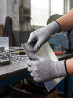 HPPE Cut-Resistant Coated Work Gloves