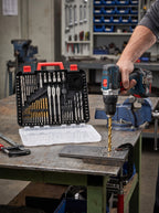 100-Piece Multi-Material Drill and Driver Bit Set