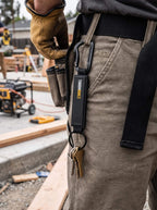 Carabiner Work Keychain with Webbing Strap