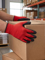 Crinkle Latex Grip Work Gloves