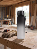 Large-Capacity Work Water Bottle with Carry Strap