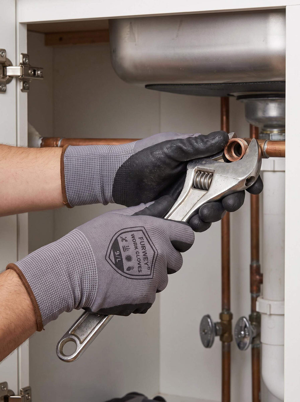 MicroFoam Nitrile Touchscreen Work Gloves