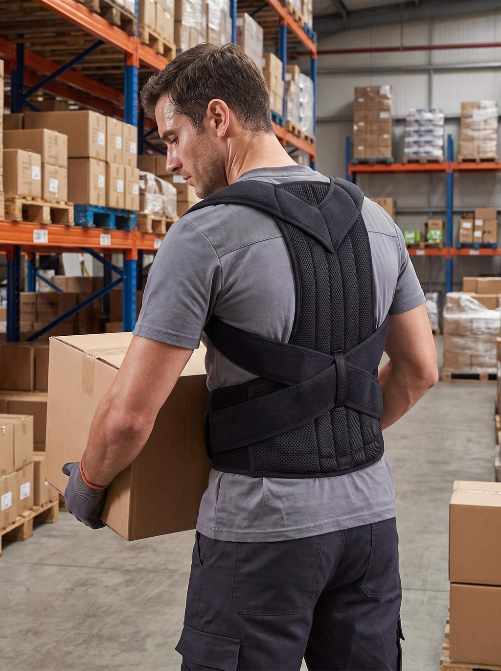 Adjustable Back Support & Posture Reminder Brace