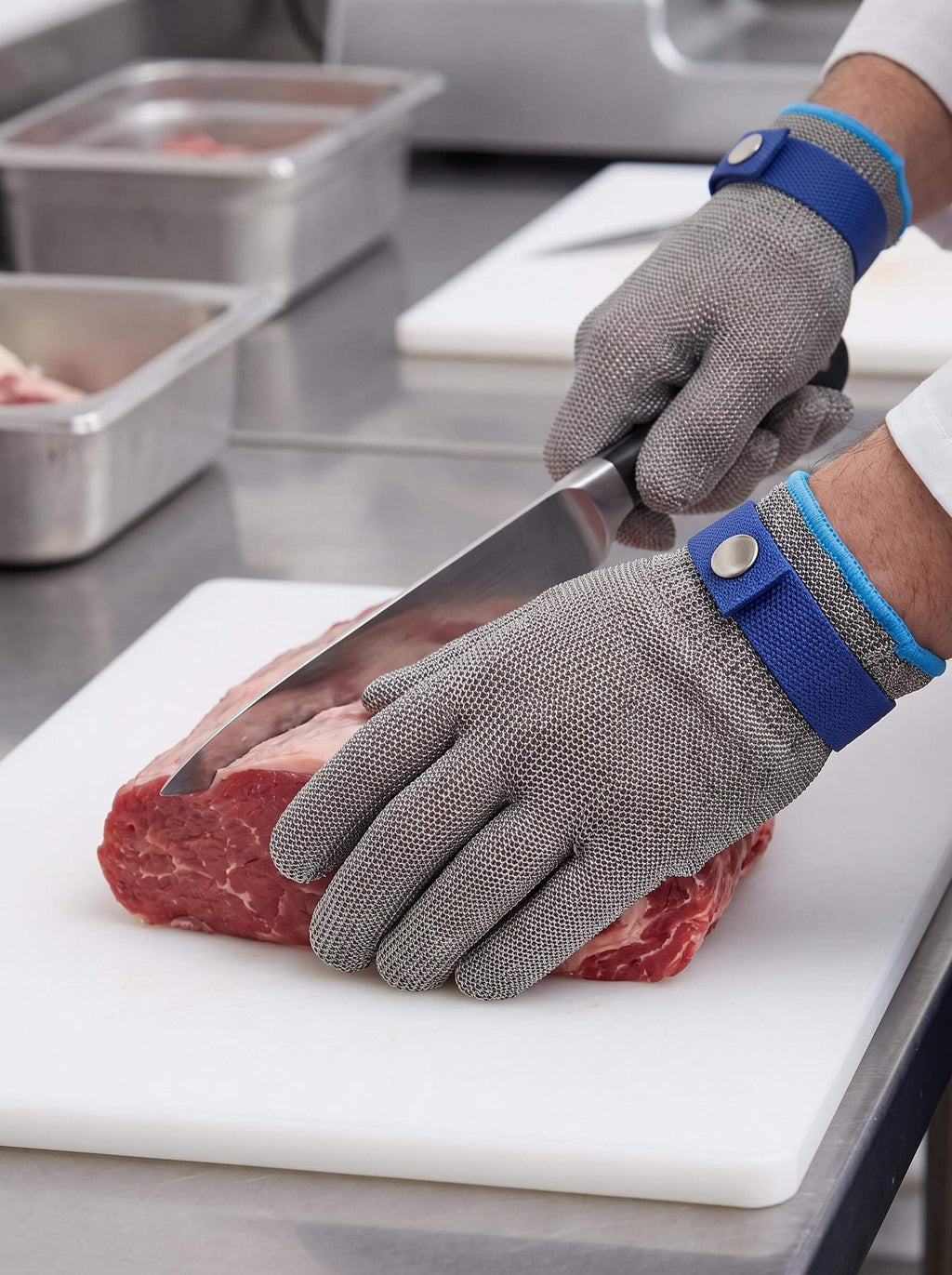 Stainless Steel Mesh Cut-Resistant Butcher Glove