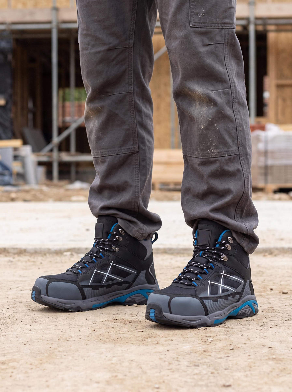 Steel Toe Puncture-Resistant Work Boots