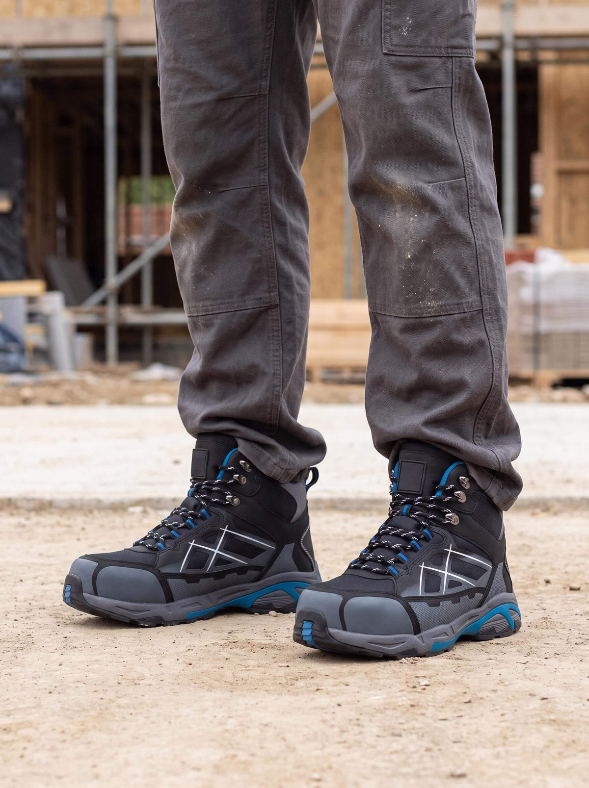Steel Toe Puncture-Resistant Work Boots