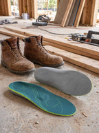 Full-Length EVA Work Insoles with TPU Support