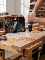 100-Piece Multi-Material Drill and Driver Bit Set