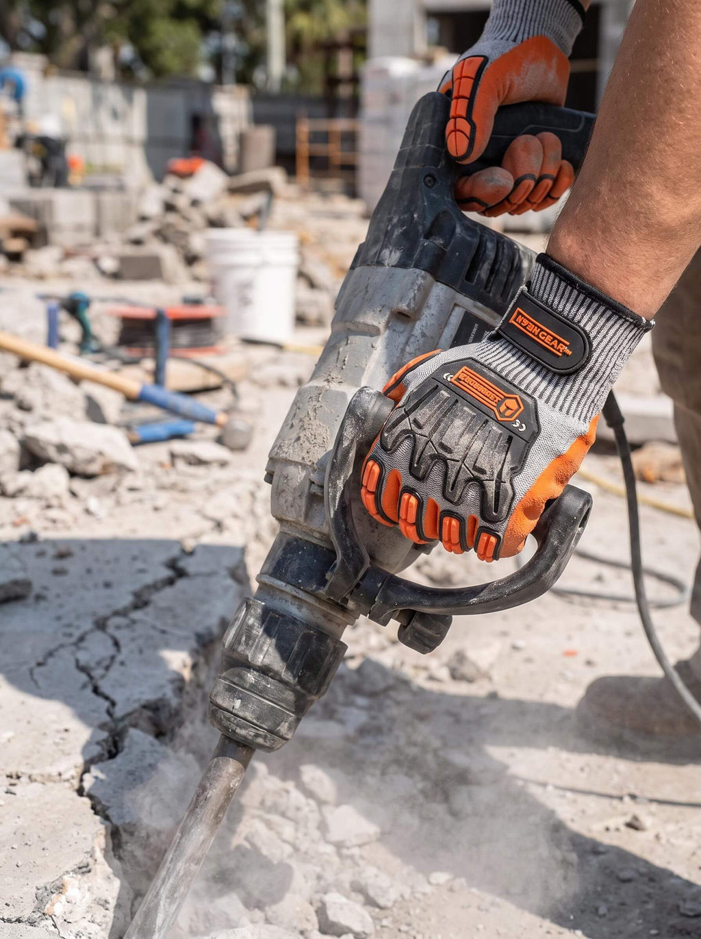 Cut-Resistant Anti-Vibration Work Gloves