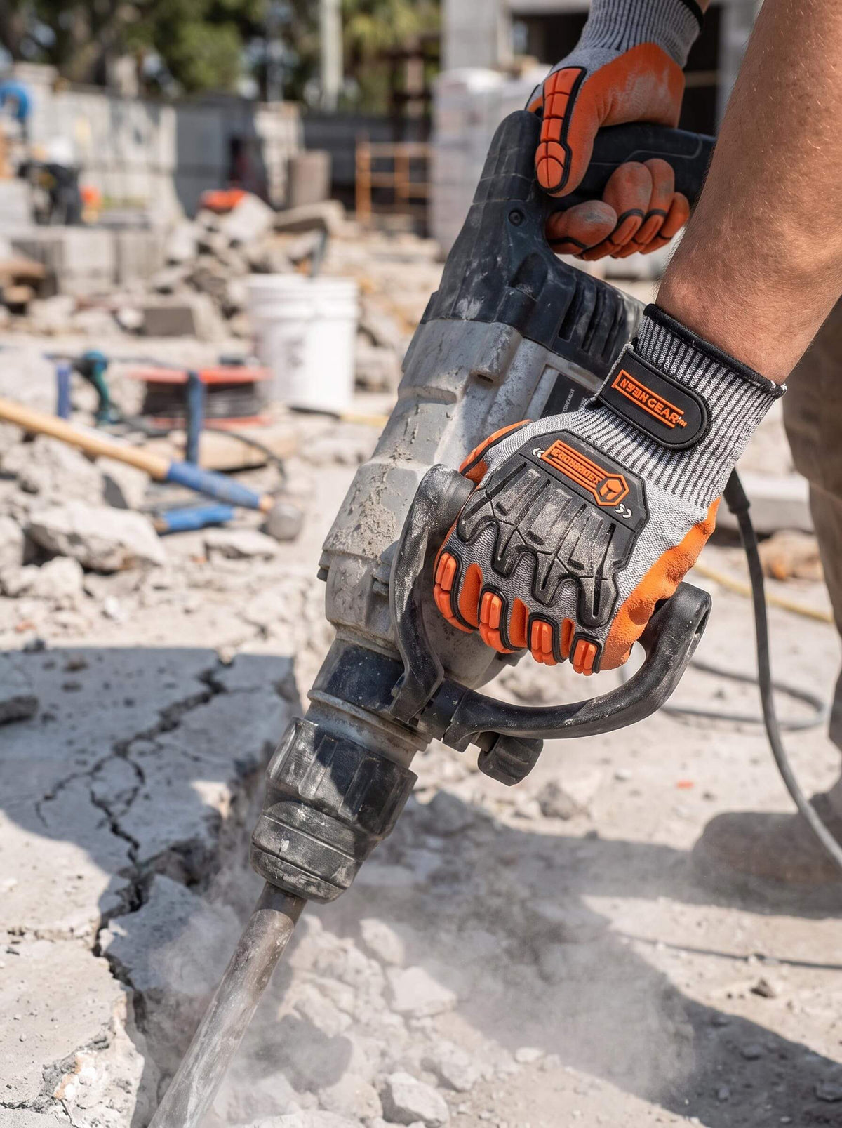 Cut-Resistant Anti-Vibration Work Gloves