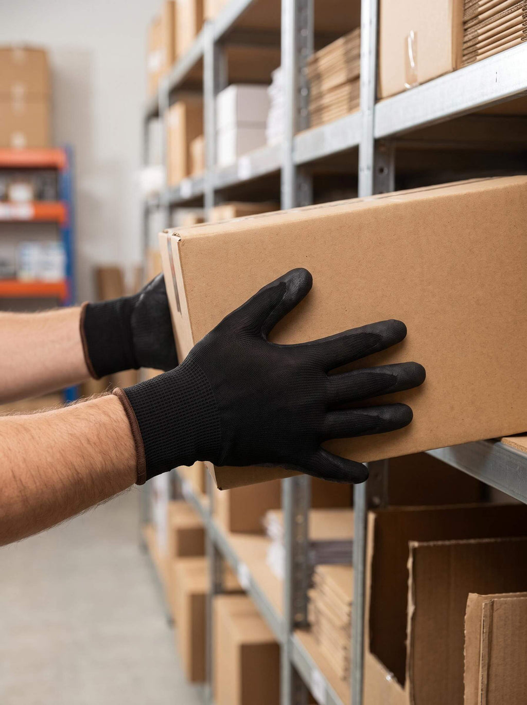 10-Pair Nitrile Grip Work Gloves