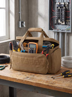 14-Inch Multi-Pocket Electrician Tool Bag