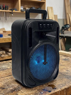 Portable 6.5-Inch Bluetooth & FM Work Speaker
