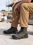 Lightweight Steel-Toe High-Top Work Boots