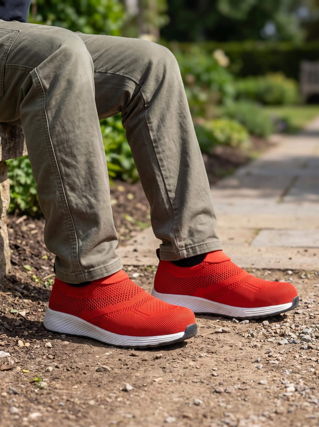 Lightweight Breathable Steel-Toe Safety Sneaker