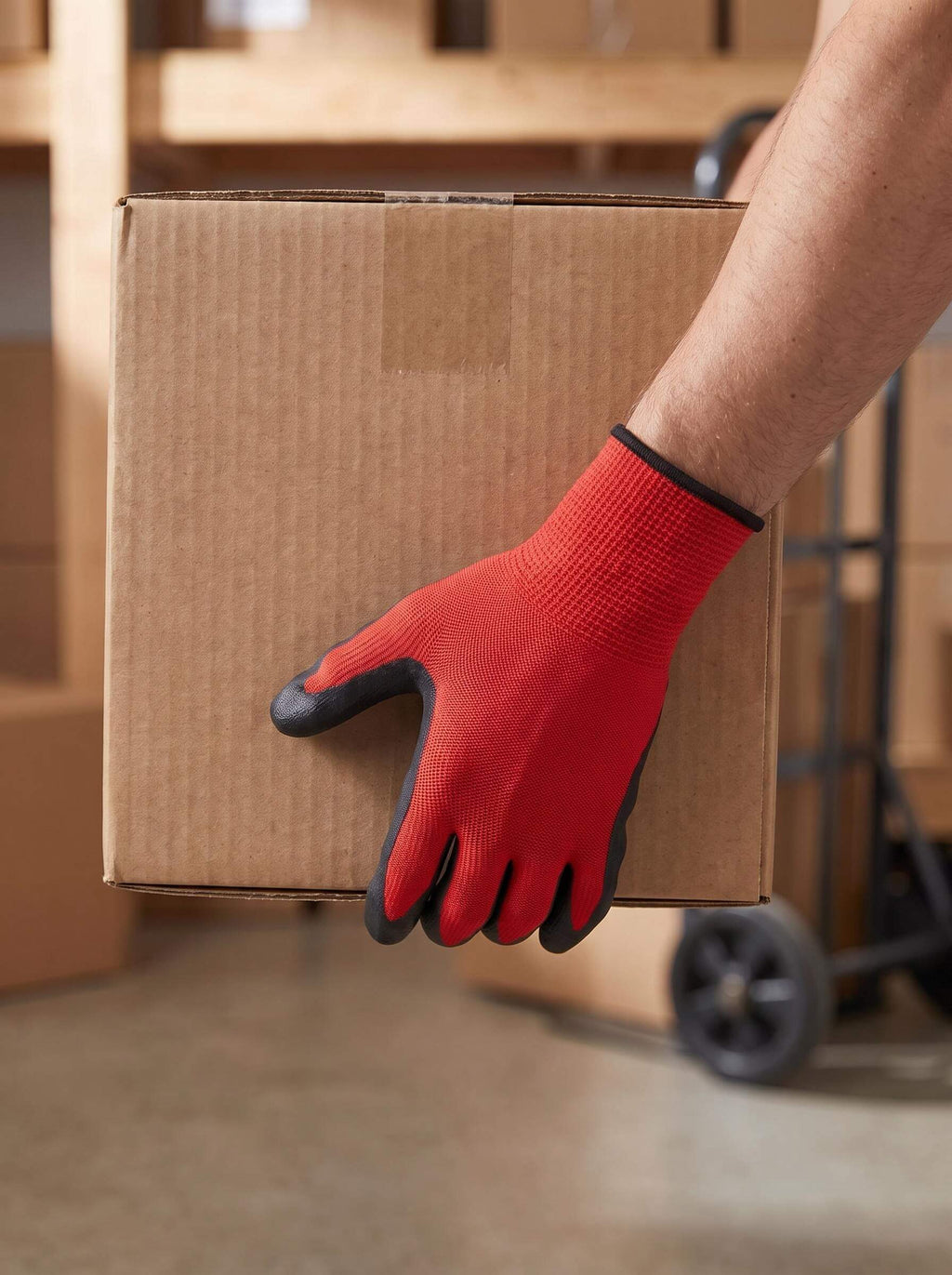 Crinkle Latex Grip Work Gloves