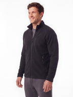 Lightweight Grid Fleece Work Jacket for Cold Weather