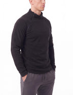Warm Windproof Fleece Quarter-Zip Work Pullover