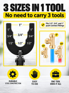 3-in-1 Push-Connect Fitting Disconnect Tongs