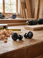 Reusable Filtered Noise-Reducing Earplugs with Carry Case
