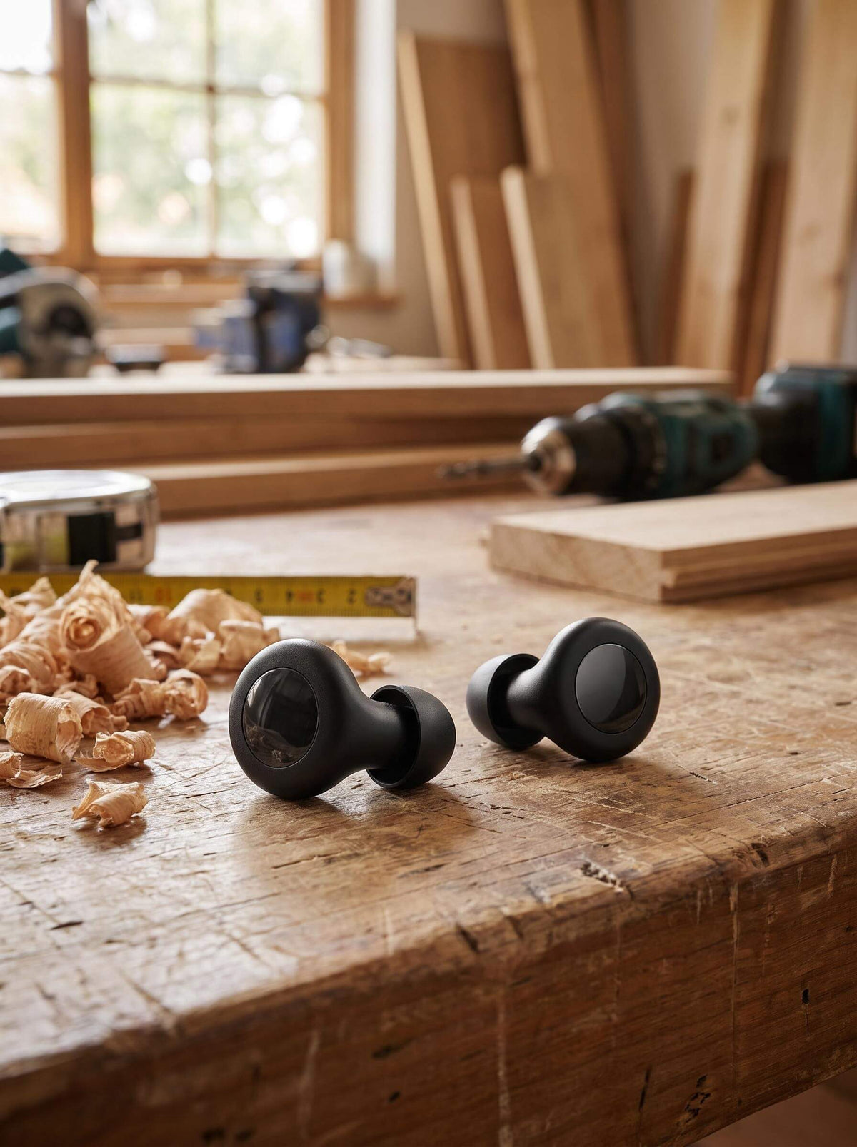 Reusable Filtered Noise-Reducing Earplugs with Carry Case