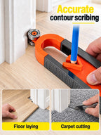 Adjustable Fixed-Offset Contour Scribing Tool for Carpentry