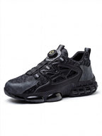 Rotating-Dial Steel Toe Puncture-Resistant Work Shoes