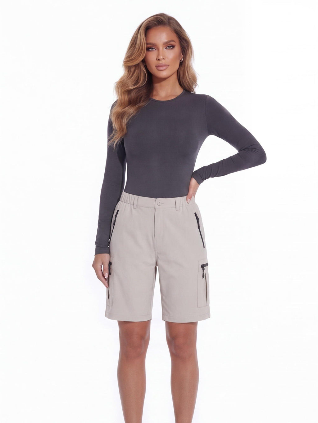 Waterproof Breathable Multi-Pocket Summer Work Shorts