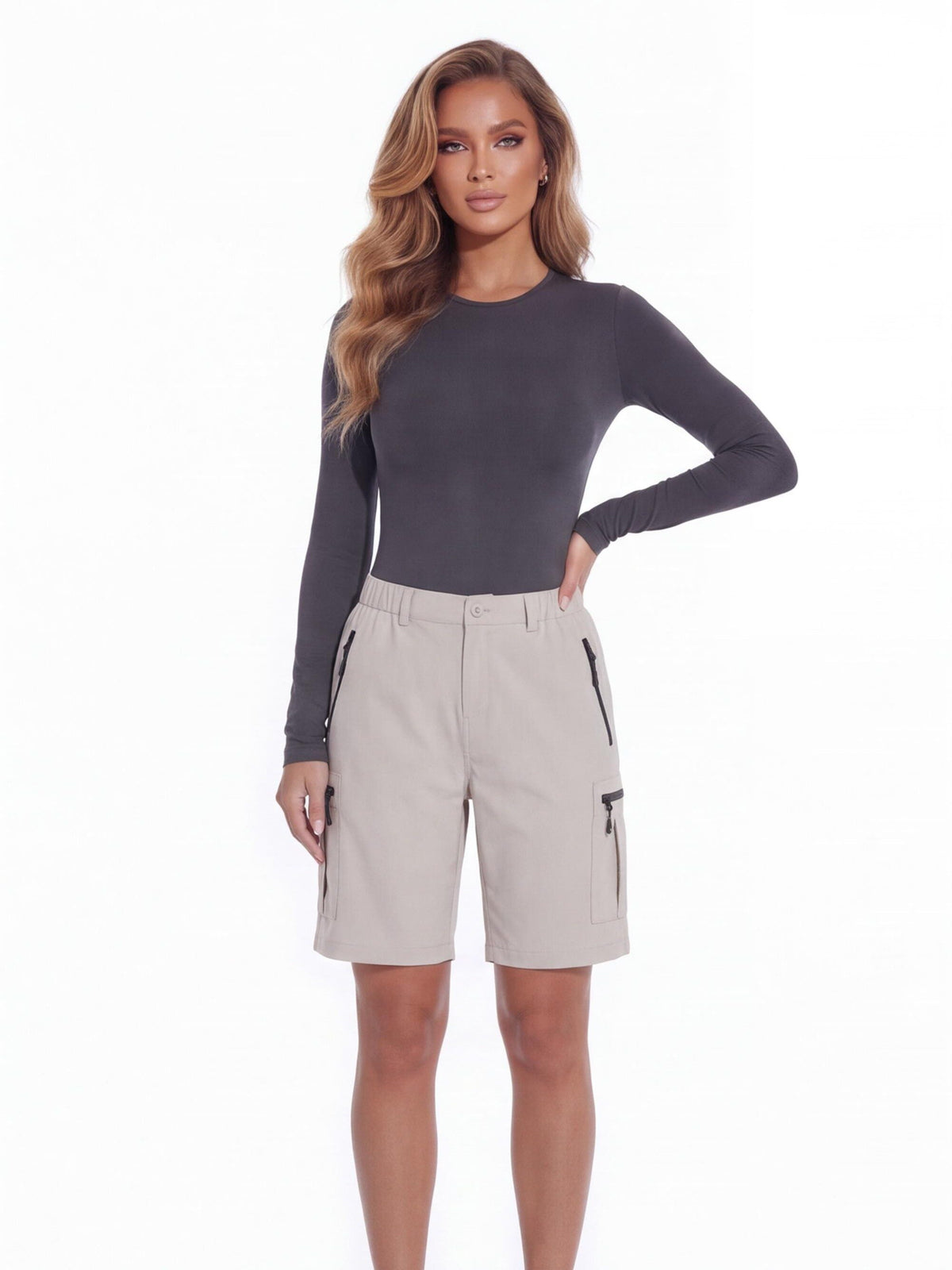 Waterproof Breathable Multi-Pocket Summer Work Shorts