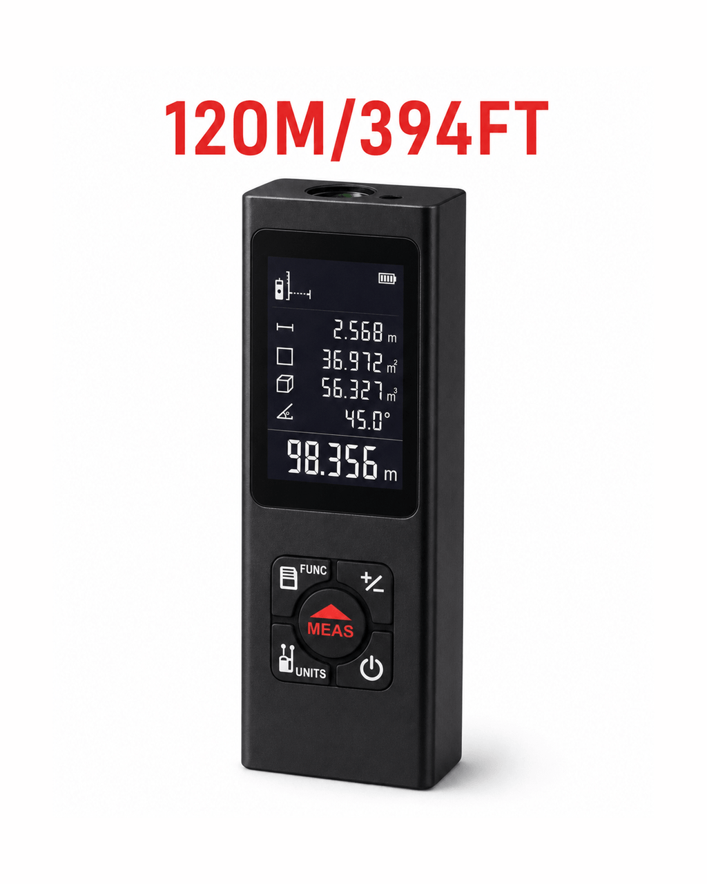 Multi-Function Laser Distance Meter with Cross Laser