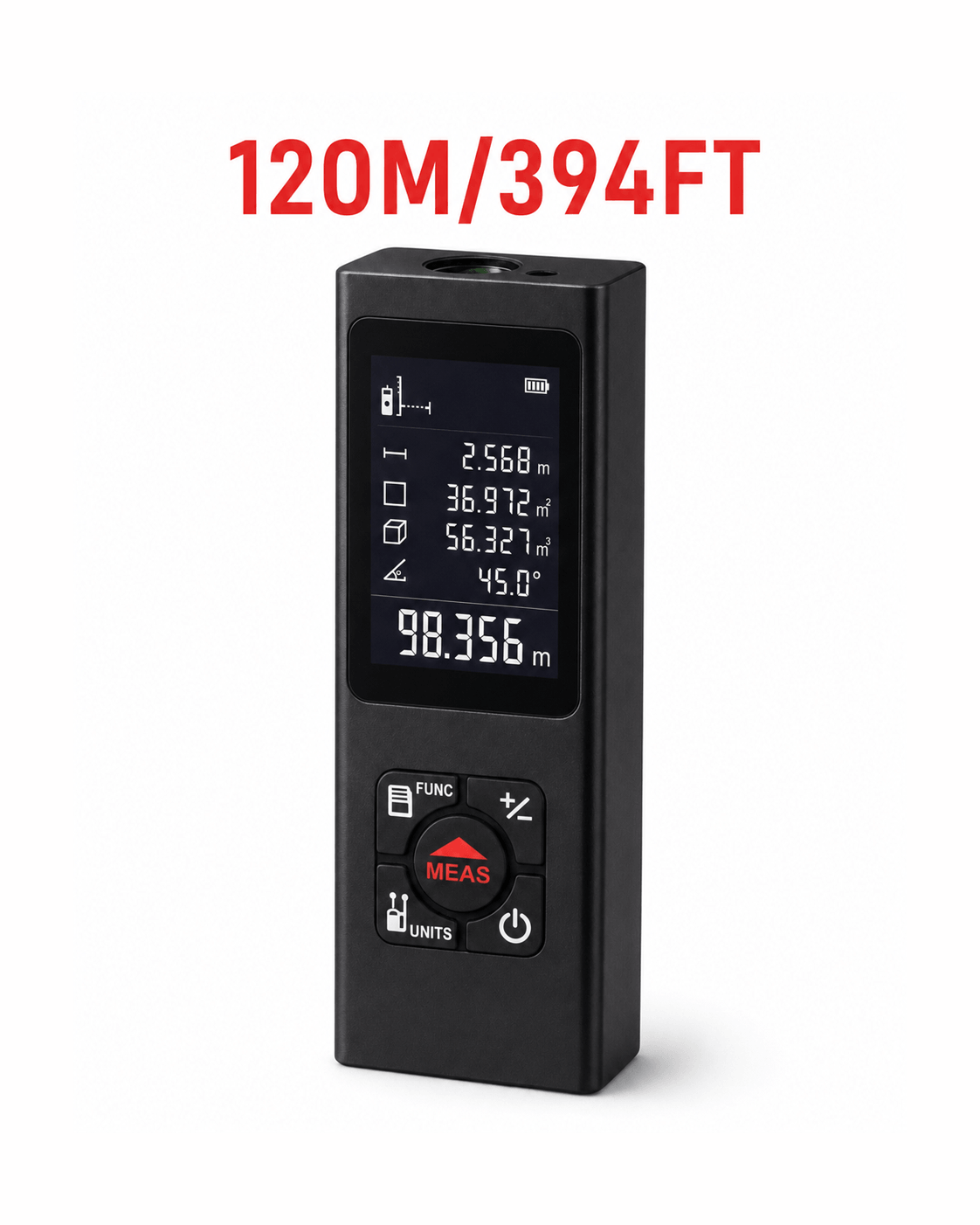 Multi-Function Laser Distance Meter with Cross Laser