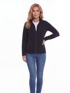 Lightweight Grid Fleece Work Jacket for Cold Weather