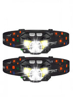 Rechargeable Motion Sensor Work Headlamp with 8 Modes