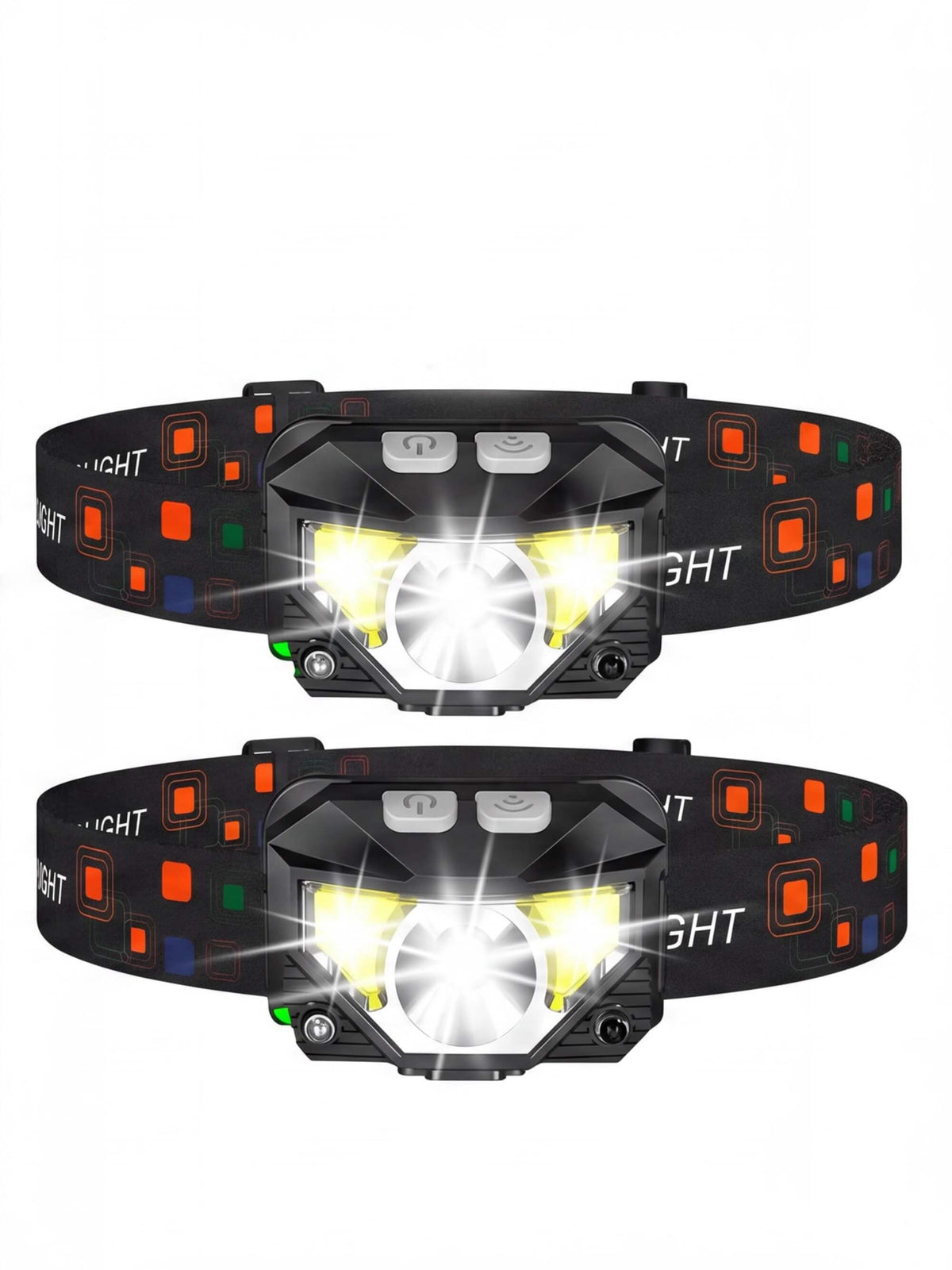 Rechargeable Motion Sensor Work Headlamp with 8 Modes