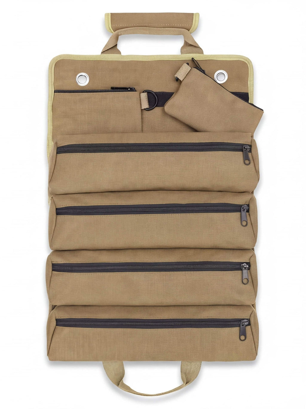 6-Zone Roll-Up Mechanic Tool Organizer