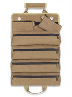 6-Zone Roll-Up Mechanic Tool Organizer