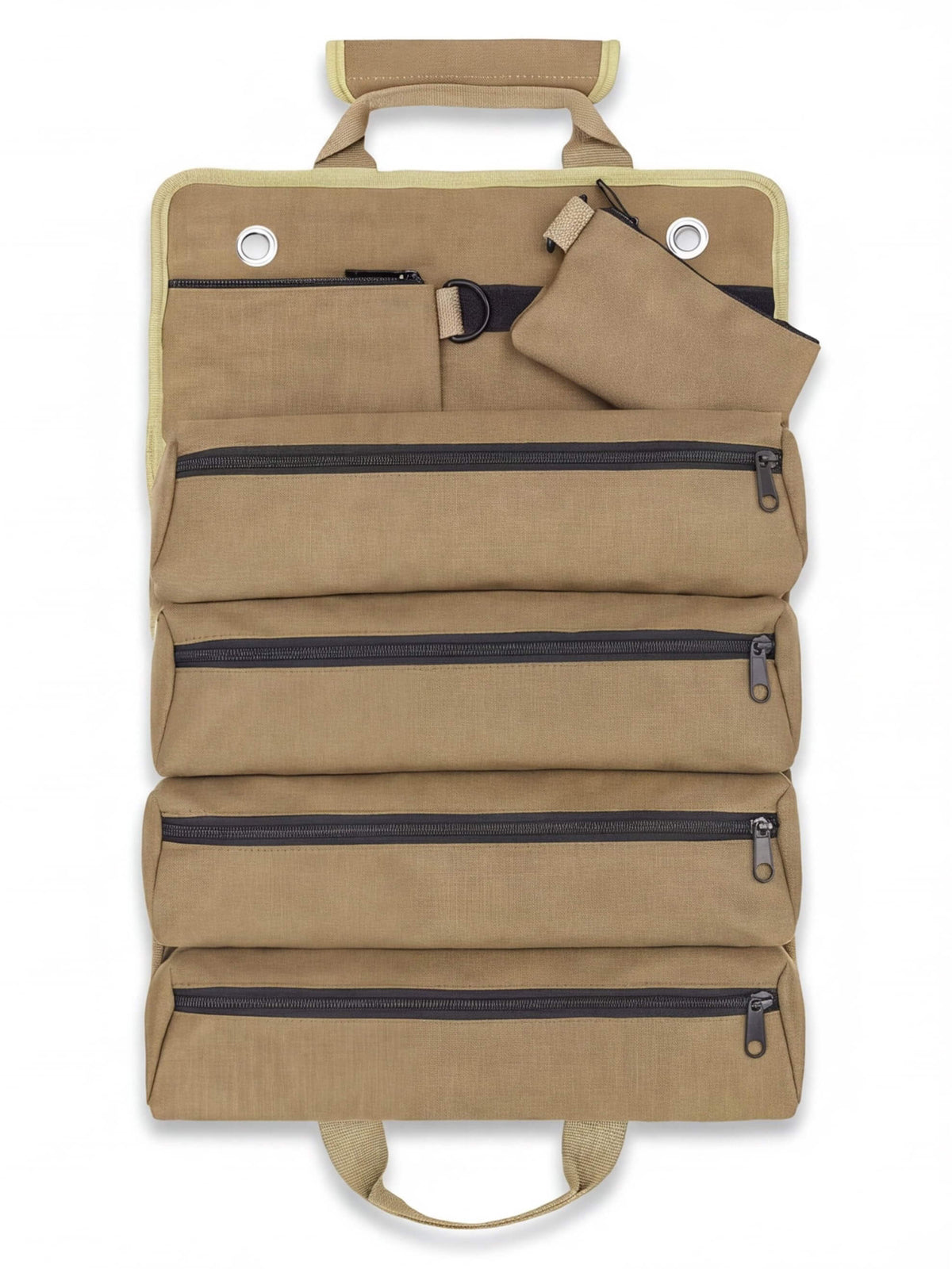6-Zone Roll-Up Mechanic Tool Organizer