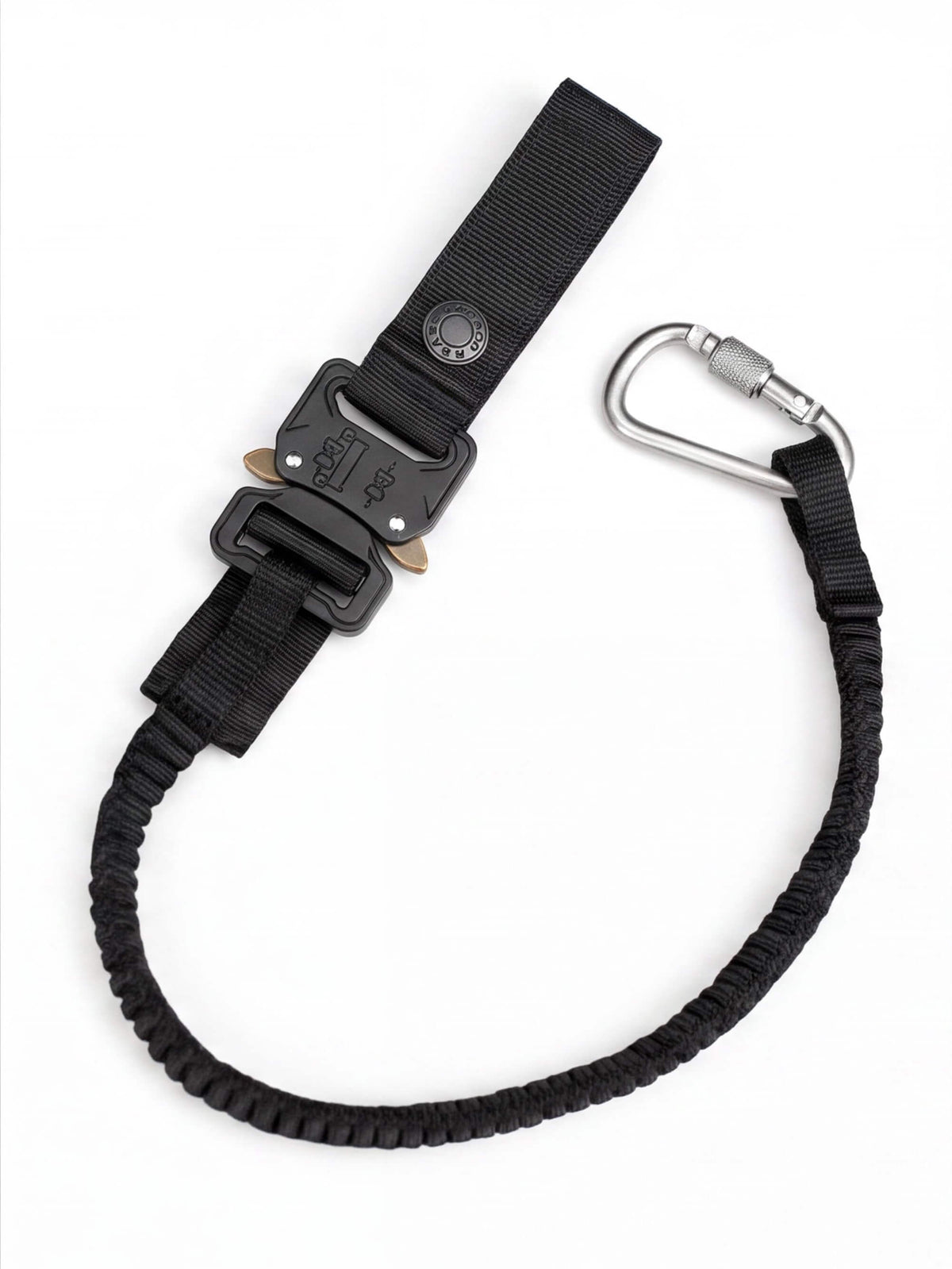 Elastic Quick-Release Tool Lanyard with Carabiner