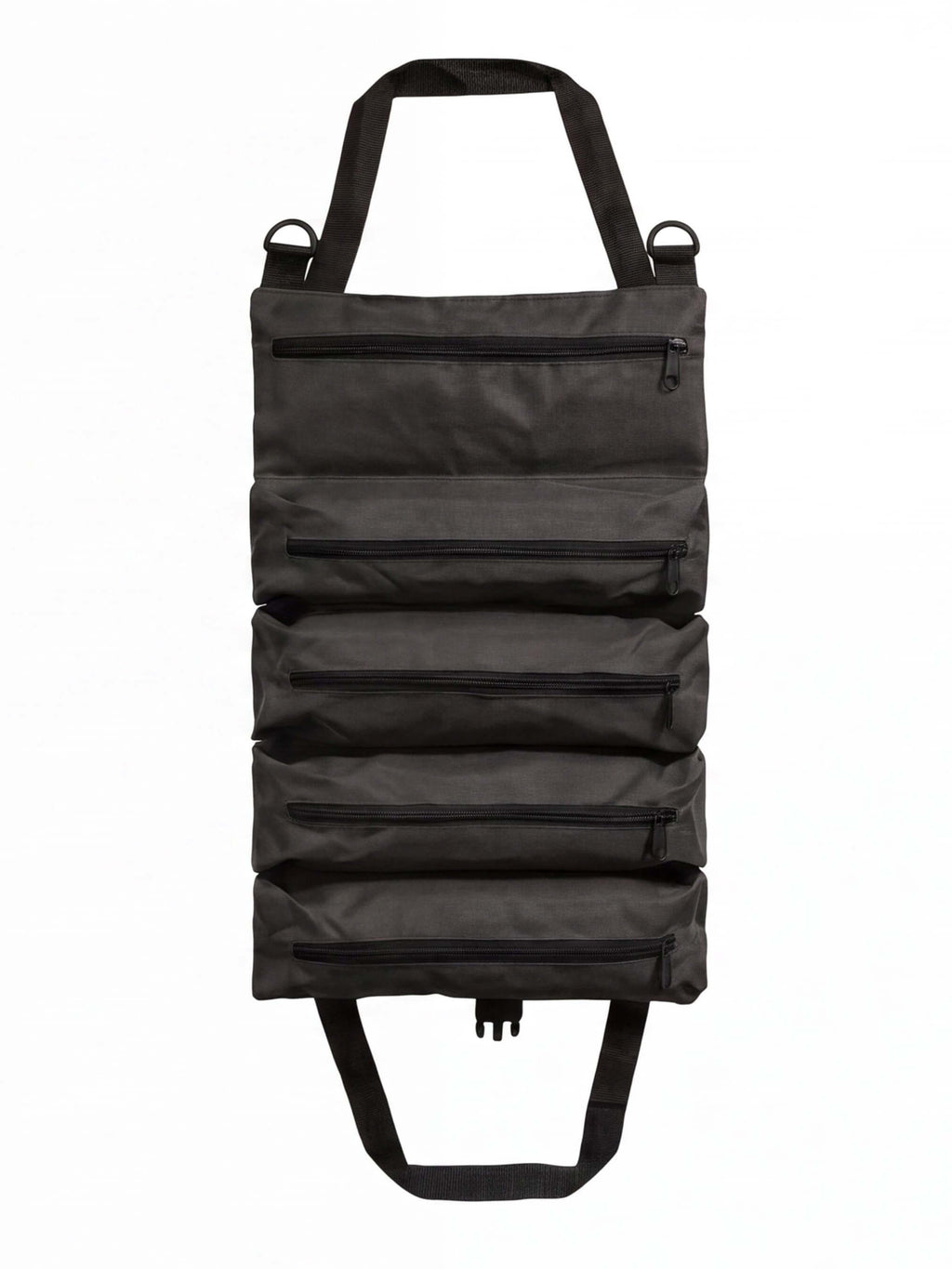 Roll-Up Tool Organizer with 4 Zippered Compartments