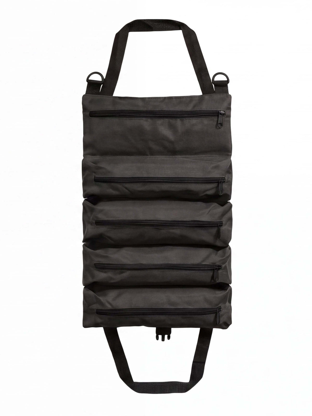 Roll-Up Tool Organizer with 4 Zippered Compartments