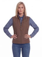 Sleeveless Zip Work Vest with Pockets
