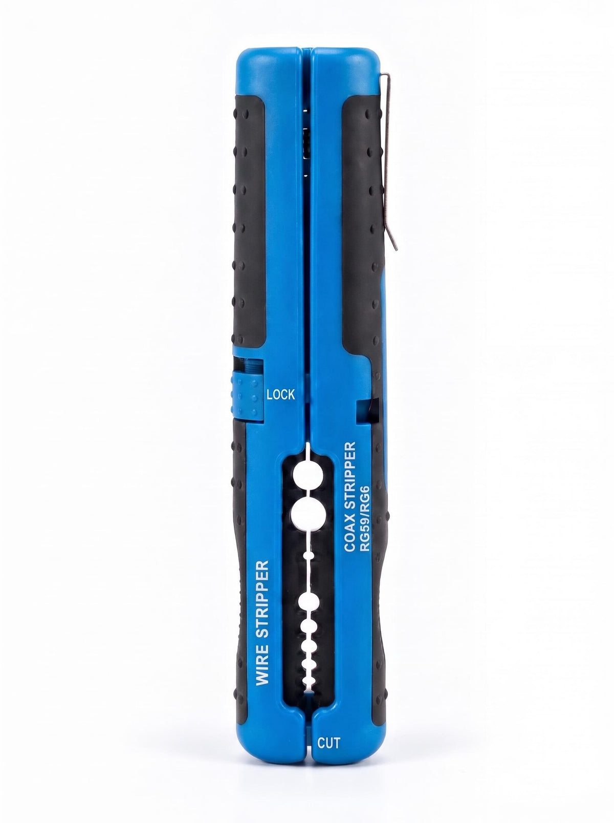 Compact Wire & Coax Cable Stripper Cutter Tool