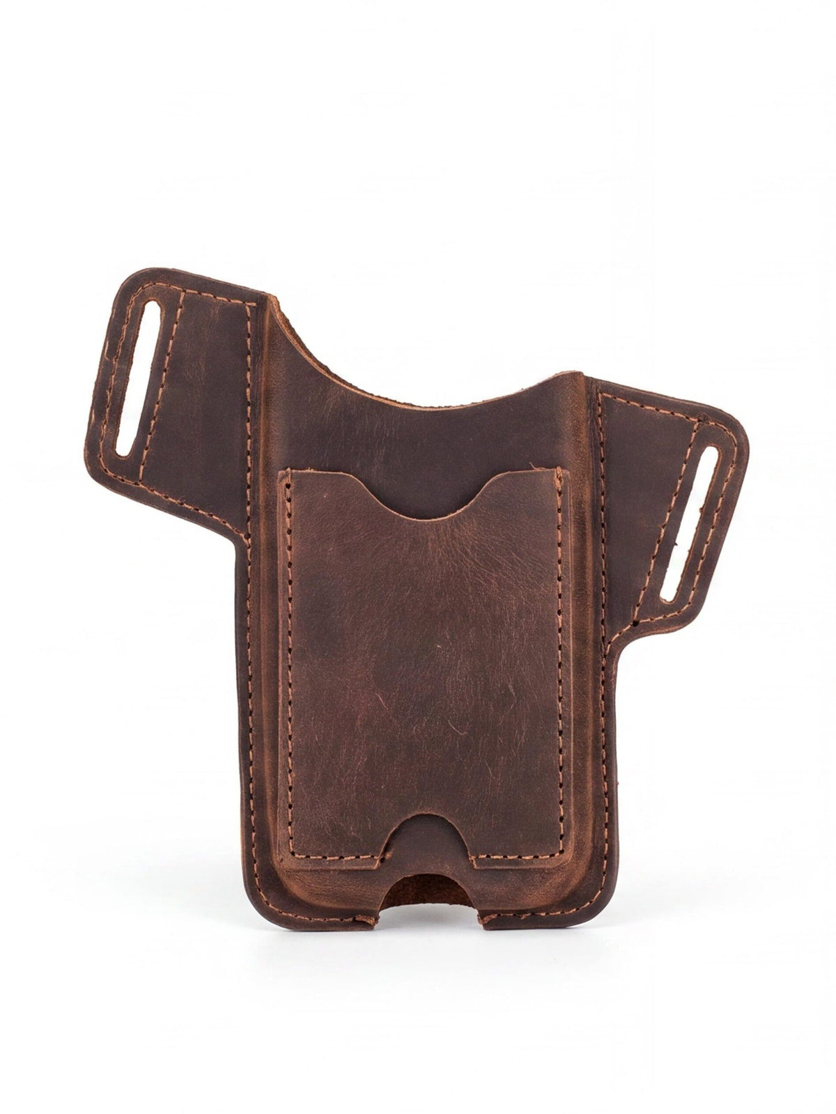 Nubuck Leather Work Phone Belt Holster