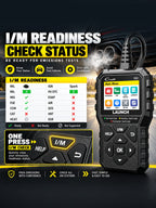 Handheld OBD2 Diagnostic Scanner with Live Data
