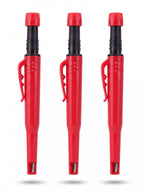 3-Pack 2.8mm Deep-Hole Carpenter Pencils with Refills
