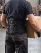 Six-Stay Adjustable Lumbar Support Belt
