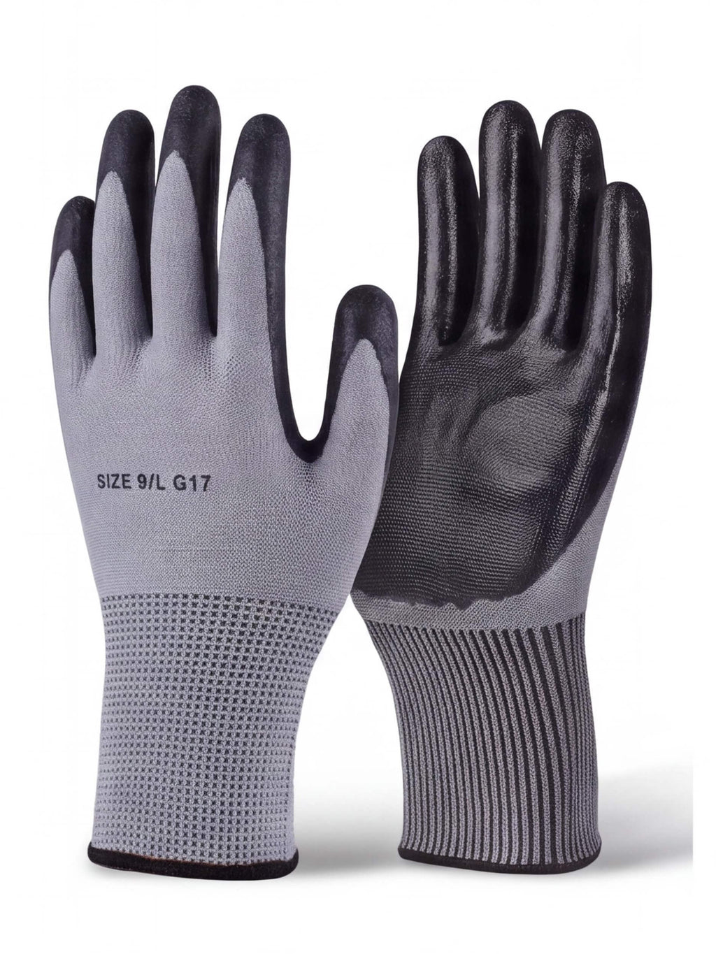 Textured Latex Grip Work Gloves