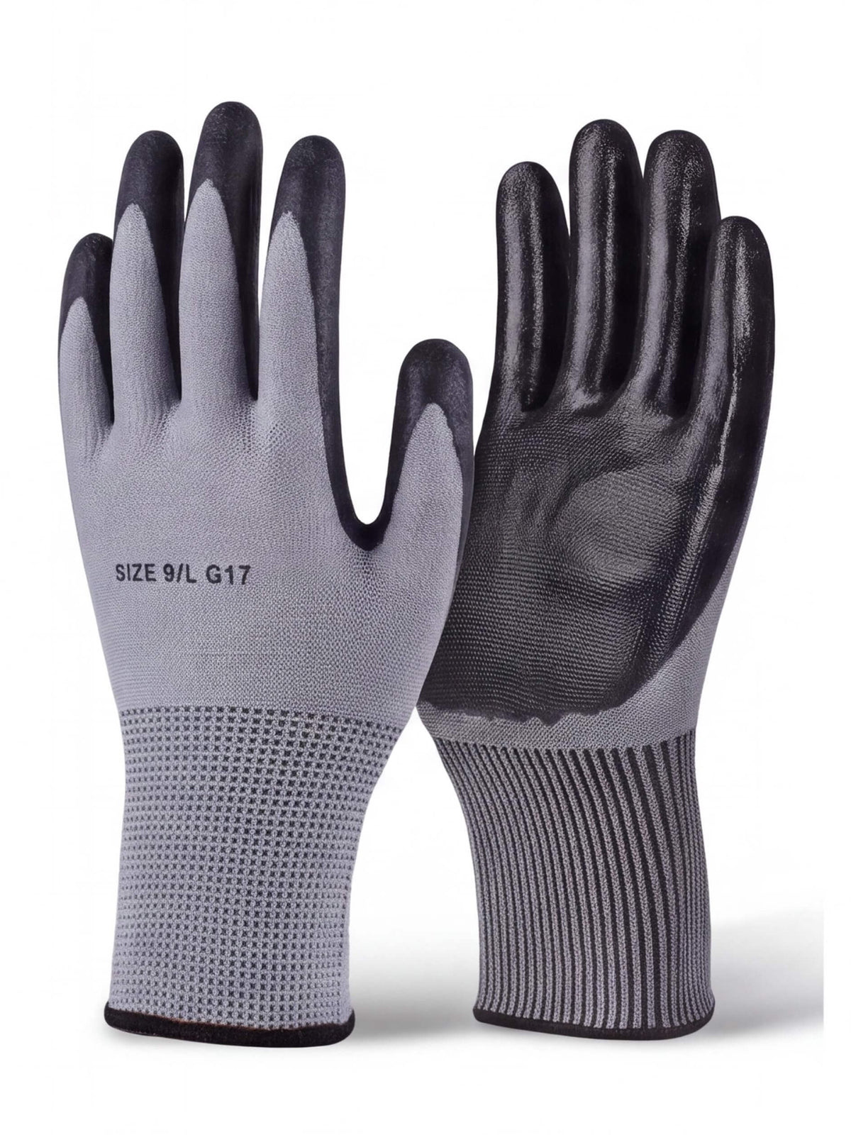 Textured Latex Grip Work Gloves